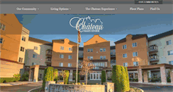 Desktop Screenshot of chateau-valley-center.com